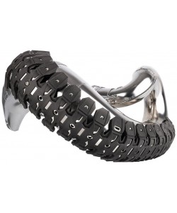 Protezione Marmitta 2 Tempi Armadillo Polisport Colore Nero