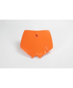 tabella porta numero anteriore ktm arancio