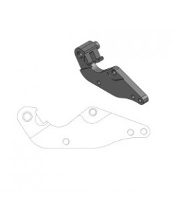 SPOSTA PINZA ANTERIORE 320MM NERO