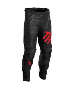 PANTALONE THOR PULSE NERO/ROSSO 32/48