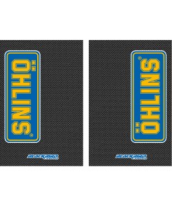 Adesivi Forcella Universale Ohlins Carbonio