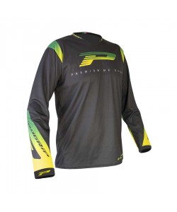 MAGLIA ADULTO PROGRIP GRIGIO/VERDE/GIALLO L