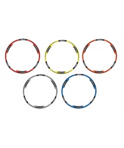 Adesivi Cerchi Universale Rosso Fluo