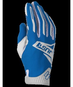 GUANTI JUST1 BIANCO/CELESTE M