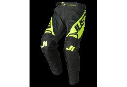 PANTALONE JUST1 J-FORCE VERTIGO GRIGIO/GIALLO FLUO
