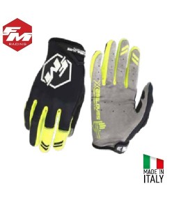 GUANTI ADULTO FM X29 NERO/GIALLO FLUO XL