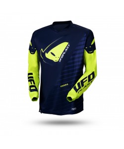 MAGLIA UFO BIMBO KIMURA BLU/GIALLO FLUO S