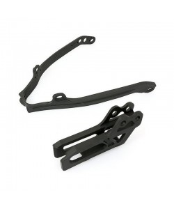 Kit Cruna Passacatena E Pattino Scorricatena Polisport Colore Nero