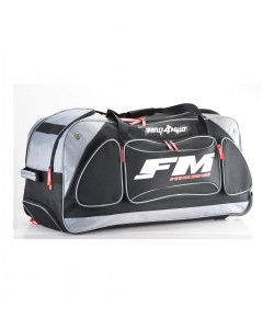 Borsone Borsone Trolley Nero/Grigio