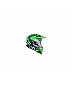 CASCO JUST1 J39 NERO/VERDE M