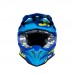 CASCO JUST1 J39 BLU/GIALLO FLUO M