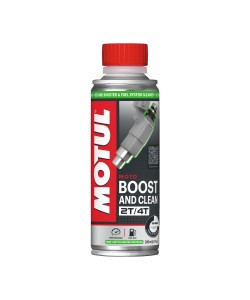 additivo benzina motul boost and clean 2t/4t-200ml