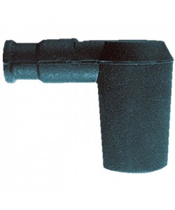 Pipetta In Silicone 6,3mm Universale Nera