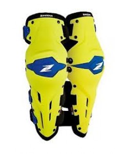 Ginocchiere Lunghe X-treme Kneeguard Giallo Fluo/Blu Unica