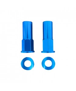 COPPIA DADI FERMA COPERTONE BLU