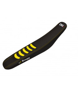 copertina sella double grip 3 Blackbird colore nero/giallo