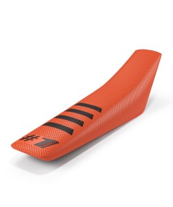 COPRISELLA UNIVERSALE ONEGRIPPER - RIBBED ARANCIONE E NERO