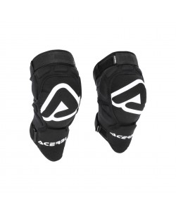 ginocchiere morbide adulto Acerbis colore nero/bianco