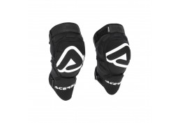 ginocchiere morbide adulto Acerbis colore nero/bianco