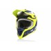 casco acerbis linear blu/giallo fluo