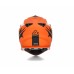 casco acerbis linear arancione/bianco