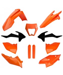 Kit plastiche KTM Arancione16/Nero