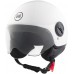 casco bhr bianco monocolore