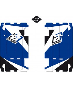 Adesivi Radiatore Blu/Bianco