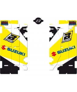 Adesivi Radiatore Giallo/Bianco
